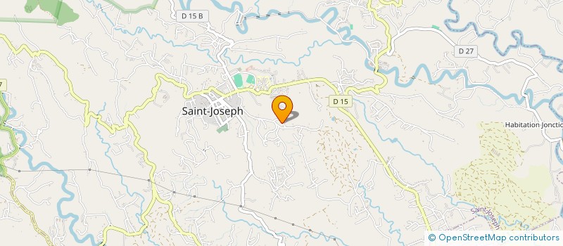 localisation de l'entreprise MONSIEUR GAEL GRATTE  SAINT-JOSEPH