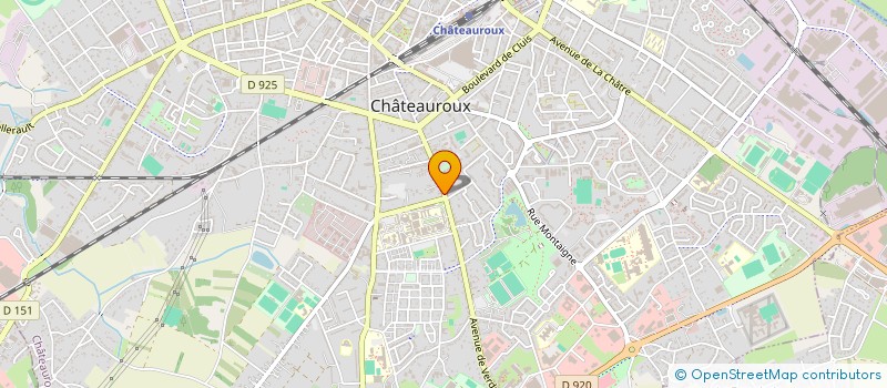 localisation de l'entreprise MONSIEUR GAEL GRNIER à CHATEAUROUX