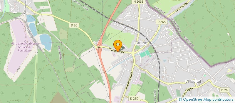 localisation de l'entreprise MONSIEUR GAEL GRUN  CARLING