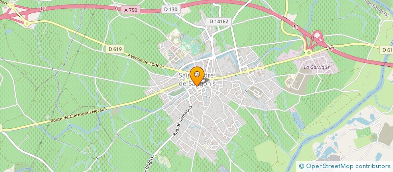 localisation de l'entreprise MONSIEUR GAEL GUIGNET  SAINT-ANDRE-DE-SANGONIS