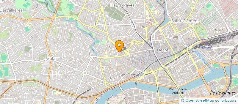 localisation de l'entreprise MONSIEUR GAEL GUILLON VERNE  NANTES