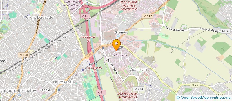 localisation de l'entreprise MONSIEUR GAEL HESTROFFER  BALMA