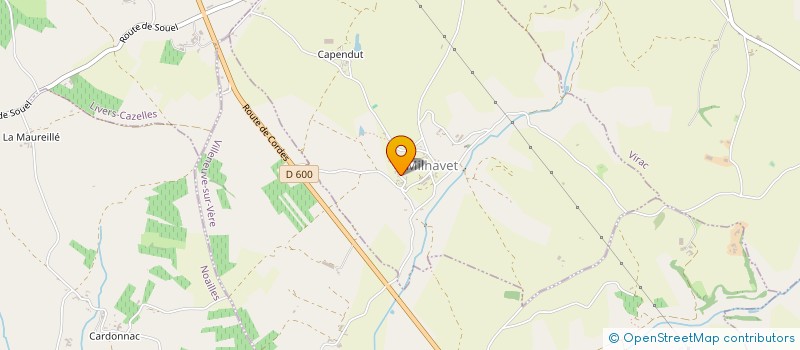 localisation de l'entreprise MONSIEUR GAEL HOMERE  MILHAVET