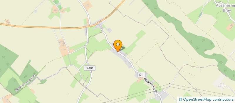 localisation de l'entreprise MONSIEUR GAEL-IAN HAVARD  BOSC-HYONS