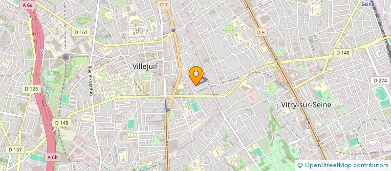 localisation de l'entreprise MONSIEUR GAEL ISRAEL ZOLA  VILLEJUIF