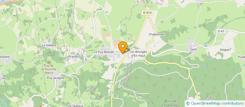 localisation de l'entreprise MONSIEUR GAEL JEANNOT  DUN-LE-PALESTEL