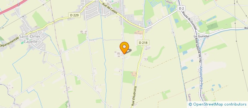 localisation de l'entreprise MONSIEUR GAEL JOAN  SAINT-FOLQUIN