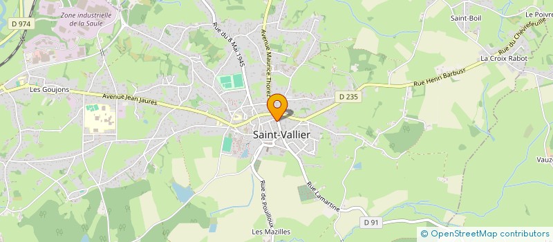 localisation de l'entreprise MONSIEUR GAEL JUREK  SAINT-VALLIER