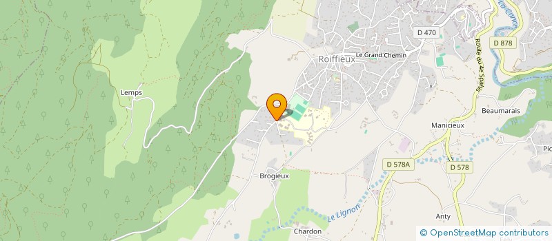 localisation de l'entreprise MONSIEUR GAEL LABANTI  ROIFFIEUX