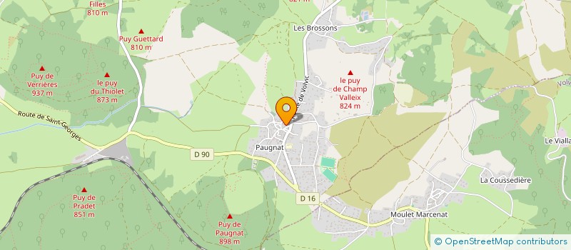 localisation de l'entreprise MONSIEUR GAEL LANEZ  CHARBONNIERES-LES-VARENNES