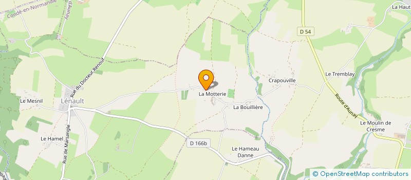 localisation de l'entreprise MONSIEUR GAEL LAPERSONNE  CONDE-EN-NORMANDIE