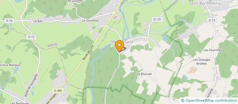 localisation de l'entreprise MONSIEUR GAEL LAROCHE  MONTESSAUX