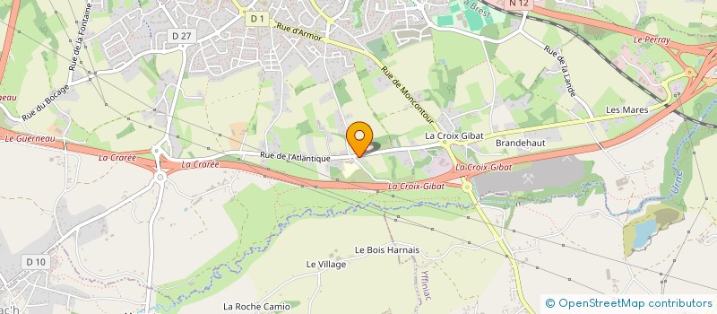 localisation de l'entreprise MONSIEUR GAEL LASSALLE  TREGUEUX