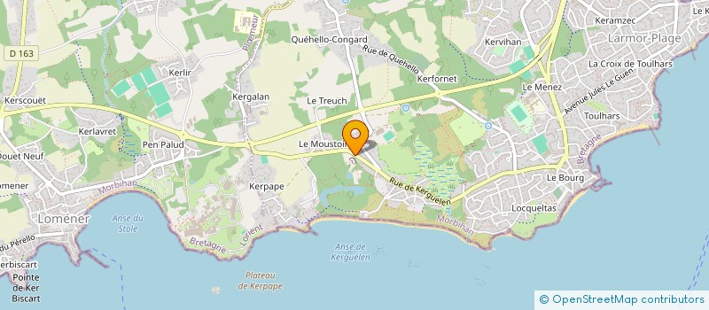 localisation de l'entreprise MONSIEUR GAEL LE BAIL à LARMOR-PLAGE