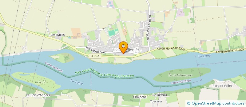 localisation de l'entreprise MONSIEUR GAEL LE JEAN  LOIRE-AUTHION