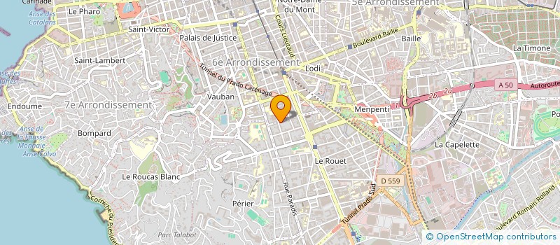 localisation de l'entreprise MONSIEUR GAEL LE ROUX à MARSEILLE