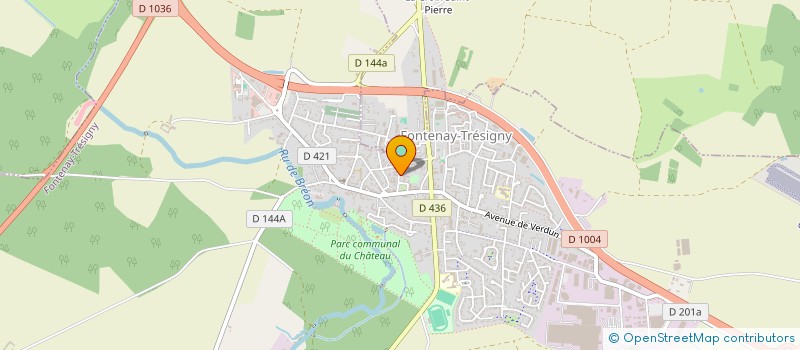 localisation de l'entreprise MONSIEUR GAEL LEBOUILLE  FONTENAY-TRESIGNY