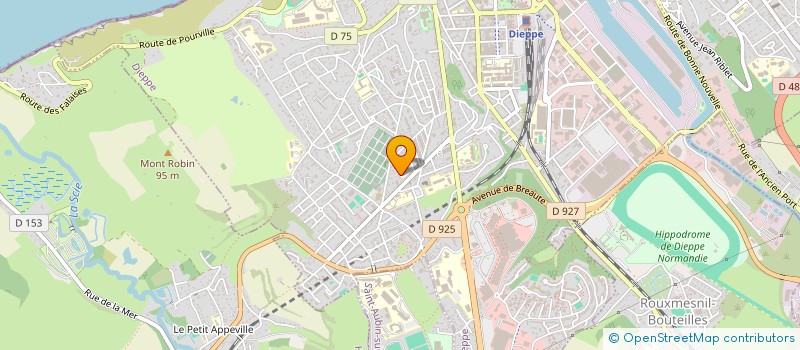 localisation de l'entreprise MONSIEUR GAEL LECLUSE  DIEPPE