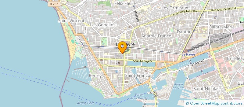 localisation de l'entreprise MONSIEUR GAEL LEJEUNE à LE HAVRE