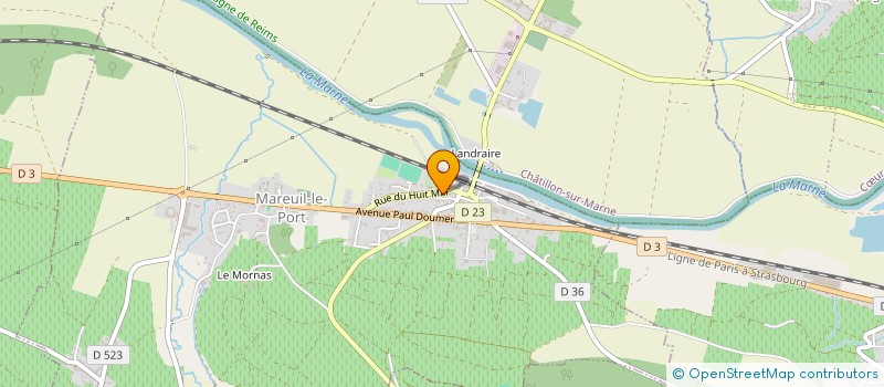 localisation de l'entreprise MONSIEUR GAEL LELEU  MAREUIL-LE-PORT