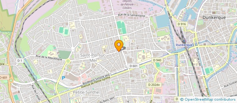 localisation de l'entreprise MONSIEUR GAEL LEMANISSIER à DUNKERQUE