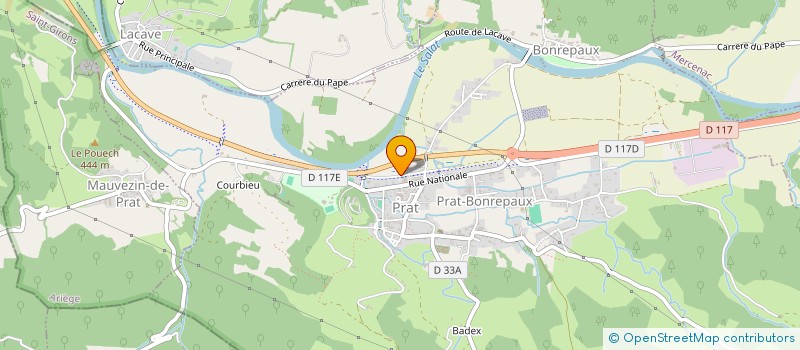 localisation de l'entreprise MONSIEUR GAEL LEPESQUEUR à PRAT-BONREPAUX