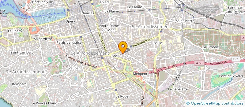 localisation de l'entreprise MONSIEUR GAEL LETAILLANDIER à MARSEILLE