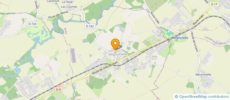 localisation de l'entreprise MONSIEUR GAEL LIBRO  SEGOUFIELLE