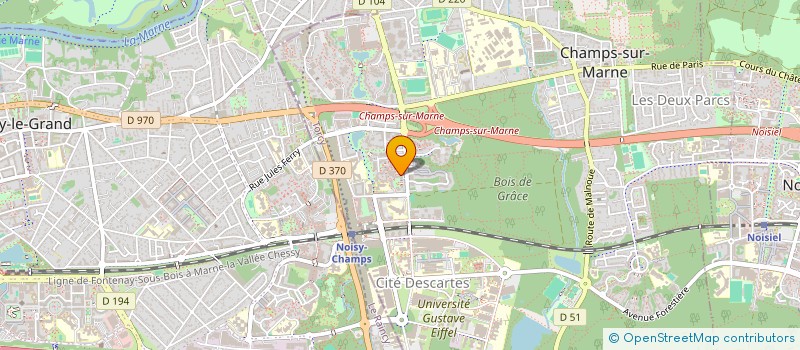 localisation de l'entreprise MONSIEUR GAEL LIMPALAER  CHAMPS-SUR-MARNE