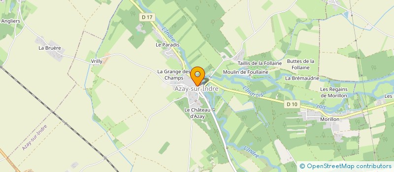 localisation de l'entreprise MONSIEUR GAEL LUCAS à AZAY-SUR-INDRE
