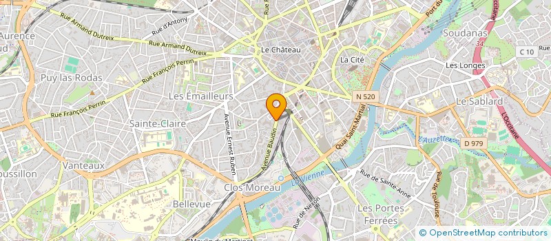 localisation de l'entreprise MONSIEUR GAEL LUNTALA  LIMOGES