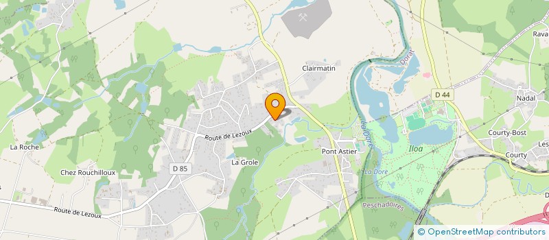 localisation de l'entreprise MONSIEUR GAEL LUROL  ORLEAT