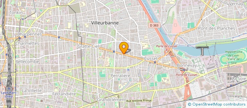 localisation de l'entreprise MONSIEUR GAEL MAAMIR  VILLEURBANNE