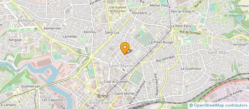 localisation de l'entreprise MONSIEUR GAEL MANES  BREST