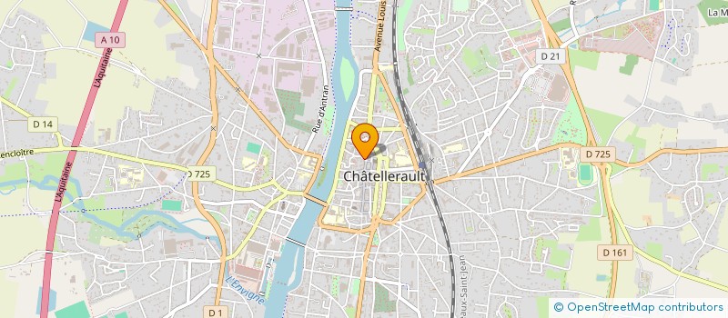 localisation de l'entreprise MONSIEUR GAEL MARTINIERE  CHATELLERAULT