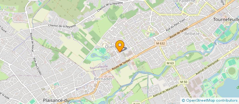 localisation de l'entreprise MONSIEUR GAEL MATOREZ  BAZIEGE