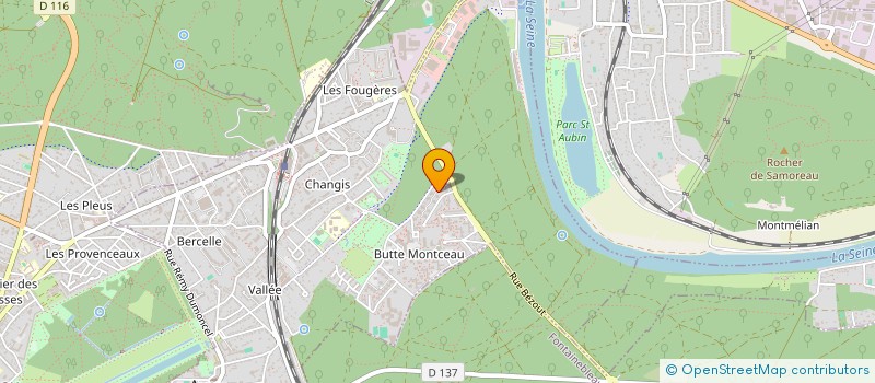 localisation de l'entreprise MONSIEUR GAEL MELAN  AVON