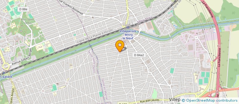 localisation de l'entreprise MONSIEUR GAEL MELLIA à VILLEPARISIS