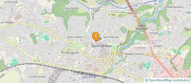 localisation de l'entreprise MONSIEUR GAEL MENIER à SAINT-BRIEUC