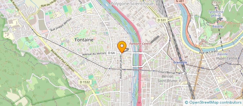 localisation de l'entreprise MONSIEUR GAEL MIKAELIS  FONTAINE