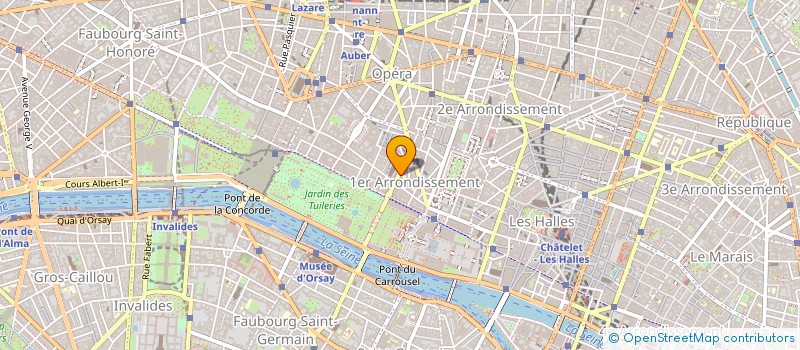 localisation de l'entreprise MONSIEUR GAEL MILLOT à PARIS