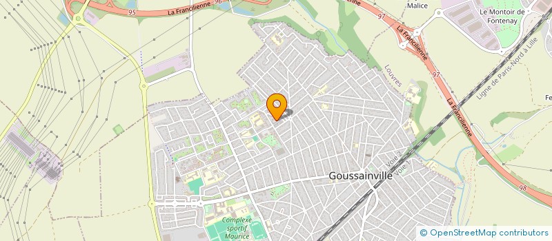 localisation de l'entreprise MONSIEUR GAEL MOKUBA à GOUSSAINVILLE