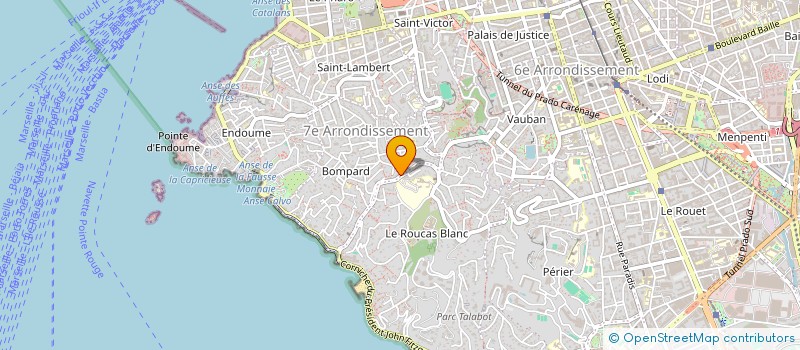 localisation de l'entreprise MONSIEUR GAEL MONTILLOT  MARSEILLE