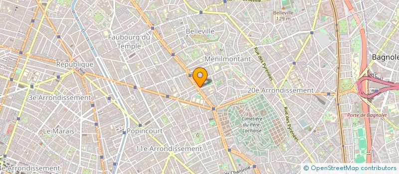 localisation de l'entreprise MONSIEUR GAEL MOREAU  PARIS