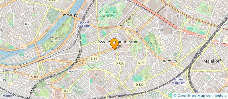 localisation de l'entreprise MONSIEUR GAEL MORELATO à ISSY-LES-MOULINEAUX