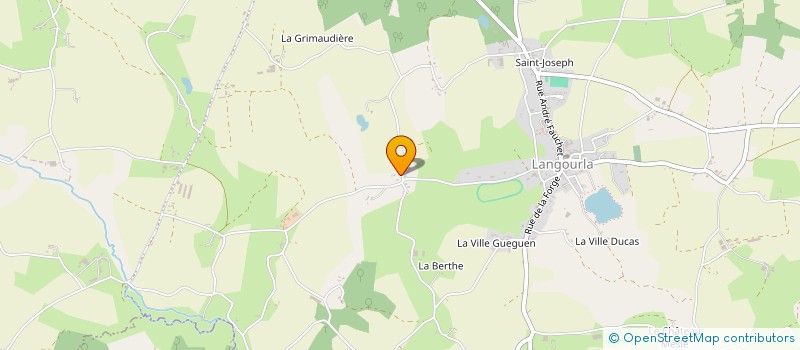 localisation de l'entreprise MONSIEUR GAEL MORIN à LE MENE