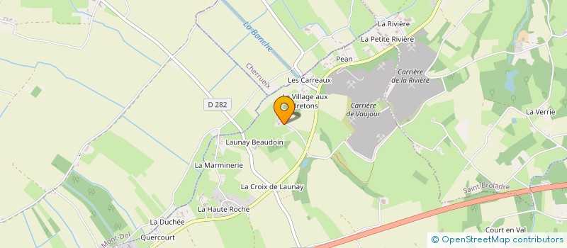 localisation de l'entreprise MONSIEUR GAEL MOSCATELLI  BAGUER-MORVAN