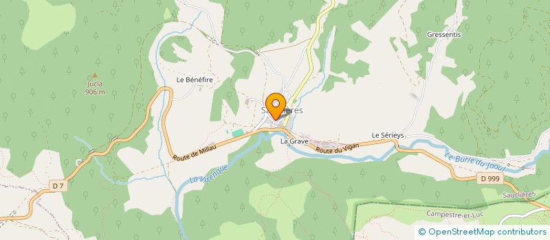 localisation de l'entreprise MONSIEUR GAEL MOUNIER  SAINTE-EULALIE-DE-CERNON