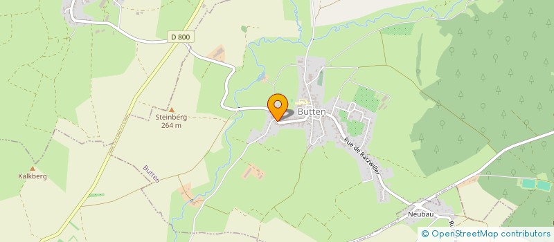 localisation de l'entreprise MONSIEUR GAEL MULLER  BUTTEN