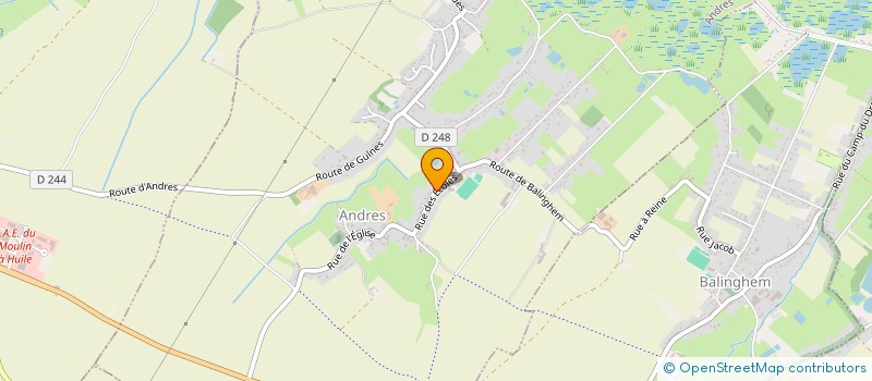 localisation de l'entreprise MONSIEUR GAEL MUTEZ  ANDRES